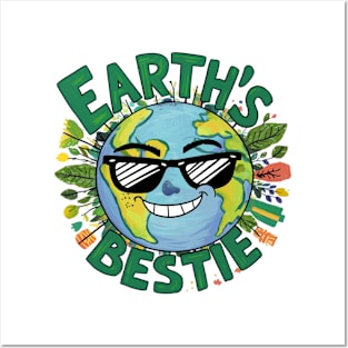 Earth's Bestie - Earth Day Celebration Posters and Art